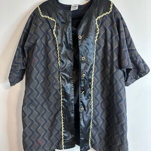 Vintage African Village Lounge Set Pajama Two One Size